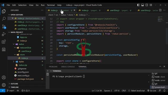 Installation of redux persist for local storage initial setup #mernstack9 смотреть онлайн