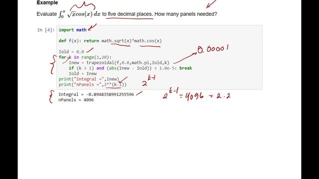 6.2 Numerical Integration using Newton-Cotes Python code - Solved Example with Scientific Calculato смотреть онлайн