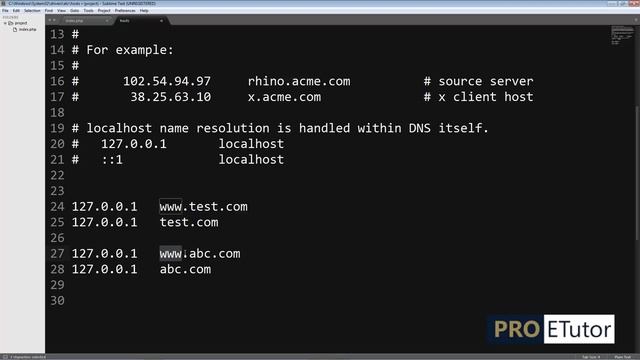 Learn How To Rename Localhost To Some Domain Name Using XAMPP in Urdu/Hindi смотреть онлайн