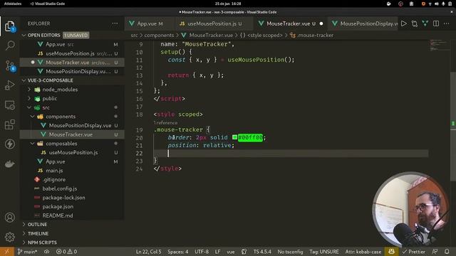 Criando o seu primeiro composable com o Vue 3 - Criação do segundo componente смотреть онлайн