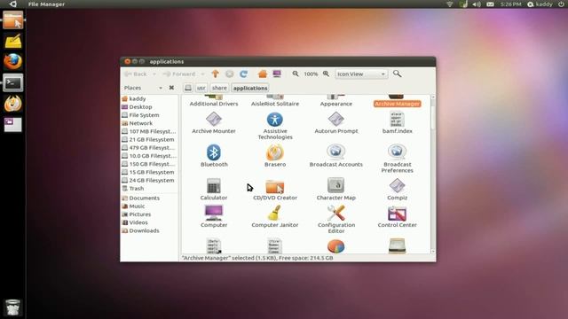 Ubuntu 11.04 alpha 1 (dailybuild) Unity смотреть онлайн