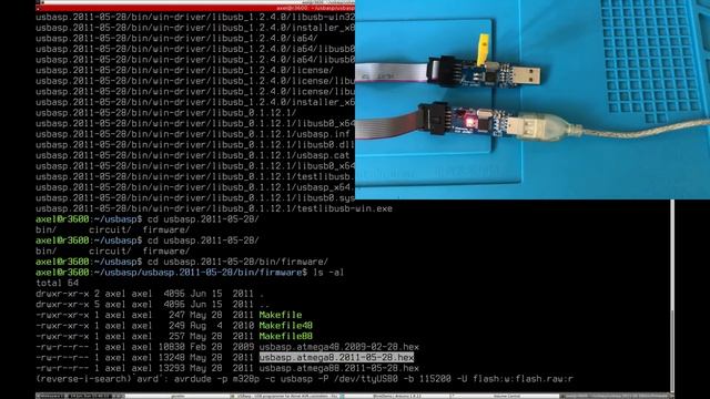 USBasp Programmer Firmware Upgrade. Fix 'cannot Set Sck Period' And Unlock Slow Programming Mode.