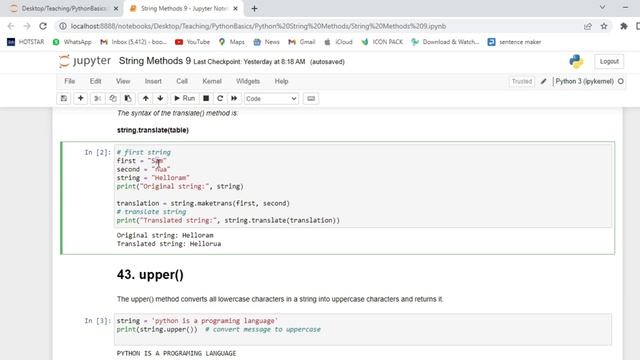 String Methods | part 8 | Learn Python | Qwerty Gen смотреть онлайн