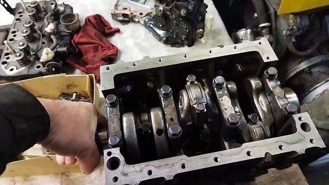 Начало сборки ДВС Янмар (01.11.2021) смотреть онлайн