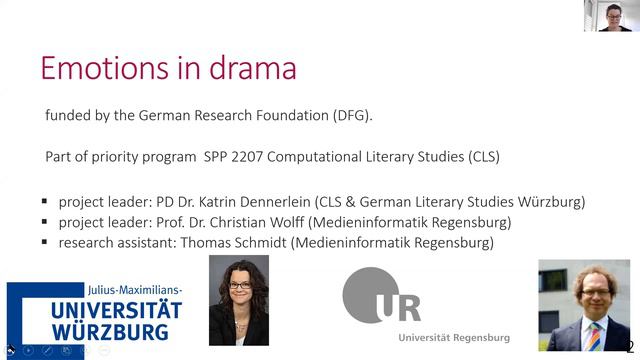 Annotating and quantifying sentiment and emotions in German plays from around 1800 смотреть онлайн