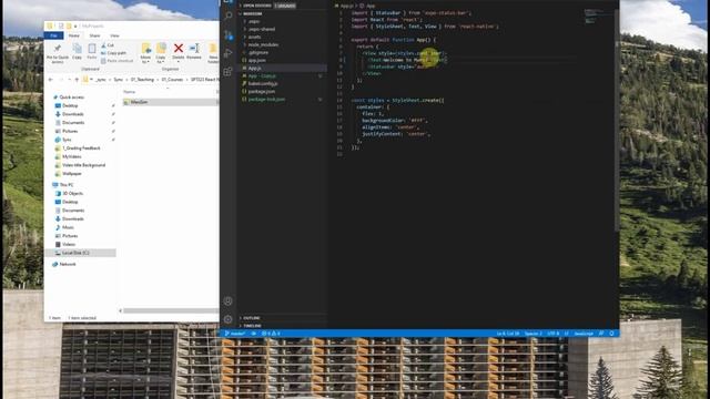 Edit your React Native app in Visual Studio Code смотреть онлайн