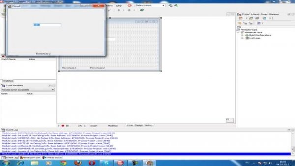 Урок Delphi. Компонент Statusbar