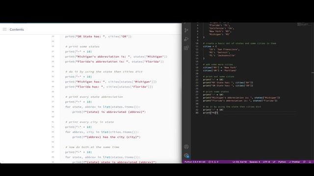 Learn Python 3 The Hard Way - Exercise 39: Dictionaries, Oh Lovely Dictionaries смотреть онлайн