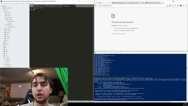 Fast Ruby on Rails 5 Bootstrap Tutorial смотреть онлайн