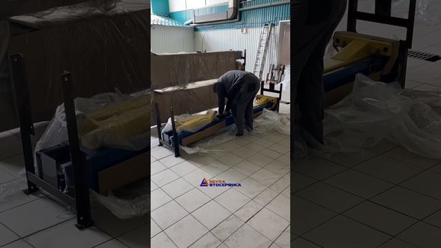 Планировка автосервиса и установка подъёмников AET S4D-2 от компании Азбука Автосервиса.1 серия