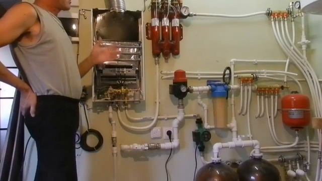 Отопление в загородном доме на балонном газе своими руками смотреть онлайн