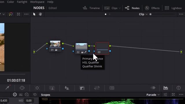 Davinci Resolve NODES Tutorial in Hindi Color Grading in 3 STEPs ONLY смотреть онлайн
