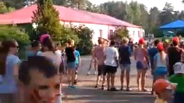 Наши танцы, ДОЛ "Волна" 4 смена 2015 год. vk.com/unostmk смотреть онлайн