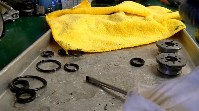 Tilt Trim Repair Yamaha F150 Suzuki DF150 Evinrude Etec Trim Seal Replacement смотреть онлайн