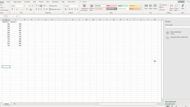 Sharing Collaboration and Co Authoring an Excel workbook смотреть онлайн