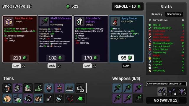 Technomage, the GODLY Elemental Engineer!! | Brotato: Modded смотреть онлайн