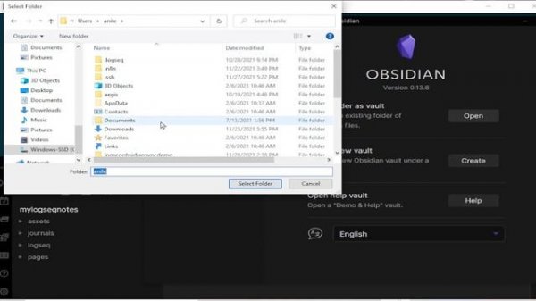 How to use Logseq in sync with Obsidian - A step by step setup