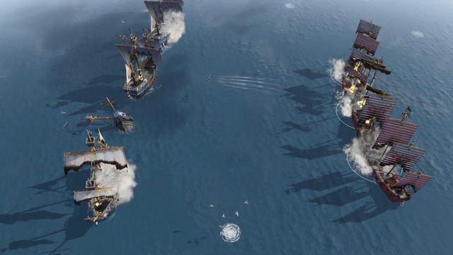 AOE4 | NAVY | Chinese Baochuan VS French Carrack смотреть онлайн