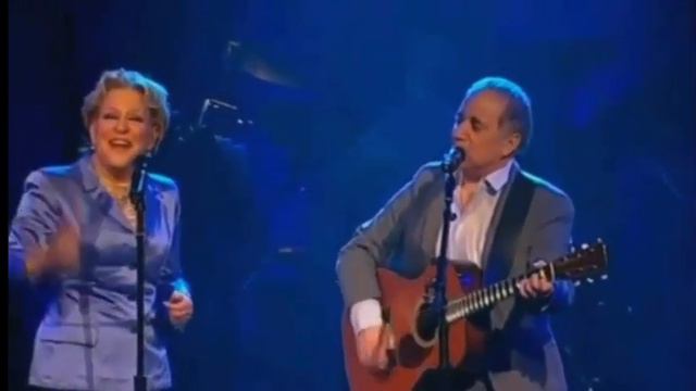 Paul Simon and Bette Midler The Boxer CHF Concert 13 June 2011 смотреть онлайн
