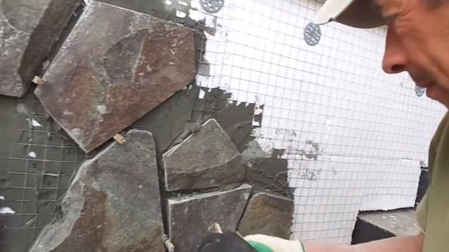 Натуральный камень. Укладка природного камня. смотреть онлайн