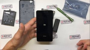 Xiaomi Redmi 4A не включается (замена аккумулятора) \\ X-RepaiR