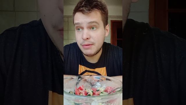 Обед часть 3 Салат и варёные яйца смотреть онлайн