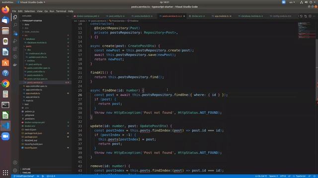 PostgreSQL Container. Docker Compose. TypeORM Config (Part 2) смотреть онлайн