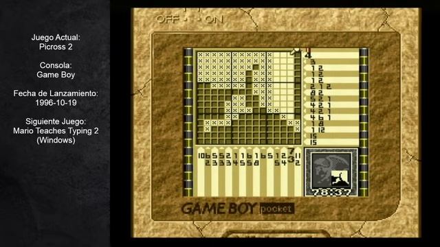 [#222-15] Picross 2 (Game Boy) смотреть онлайн