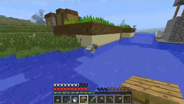 Minecraft LITTLE BIG trip часть №7 деревня и указатель смотреть онлайн