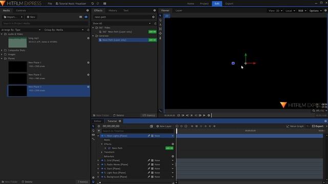 How to create an audio visualizer for music videos | HitFilm Tutorial смотреть онлайн