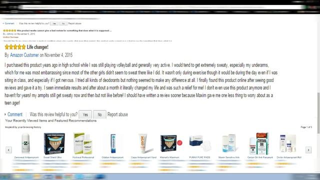 Maxim Antiperspirant - The Solution to Hyperhidrosis & Excessive Sweating смотреть онлайн