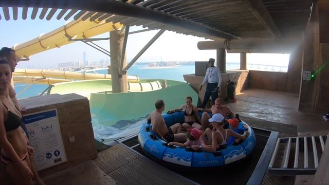 Waterslides At Atlantis Aquaventure Waterpark In Dubai