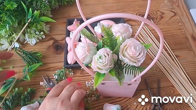 Бутоны розы Эквадор. Собираем импровизированный букет. #мыловарение #мыло #мыловидео смотреть онлайн