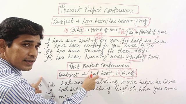 Present & Past Perfect Continuous Tense | Progressive Tense | Since | For | Abu Sufiyan смотреть онлайн