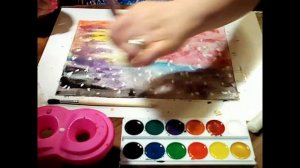 Рисуем звёздное небо занятие для детей старшей группы