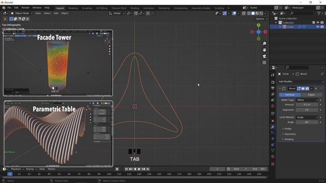 What is Parametric Design in Architecture - Blender Introduction смотреть онлайн