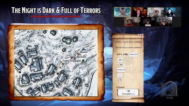 Session 8 - The Night is Dark & Full of Terrors: A Rime of the Frostmaiden Adventure смотреть онлайн