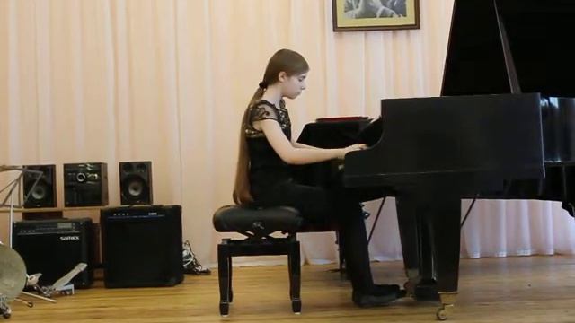 Исупова Елена. 15 лет.  Глинка-Балакирев.  Жаворонок.