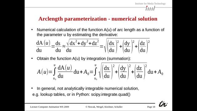 Lecture Computer Animation, part 8a смотреть онлайн