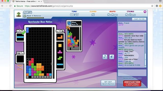 tetris arena: leo vs mervyn смотреть онлайн