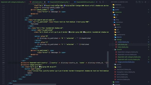 How to Make Classified Website with Laravel 8 - #28 Edit Dependet Category and Country Fixed смотреть онлайн