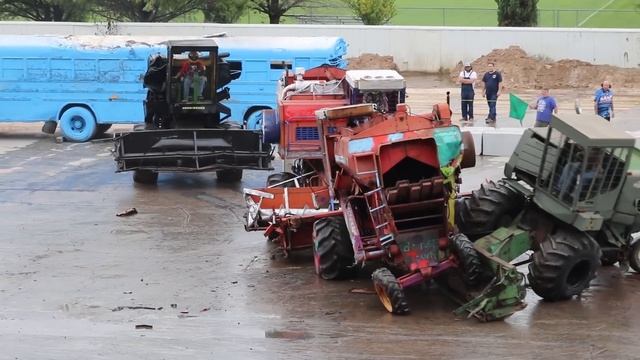 COMBINE DEMOLITION DERBY!!!