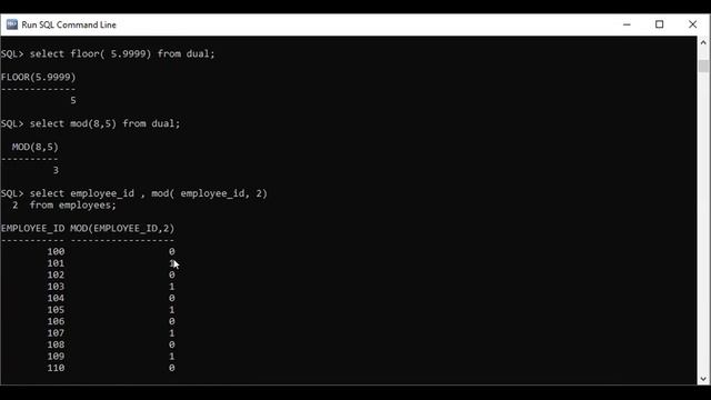 Lecture 18-4-2021 SQL number functions смотреть онлайн