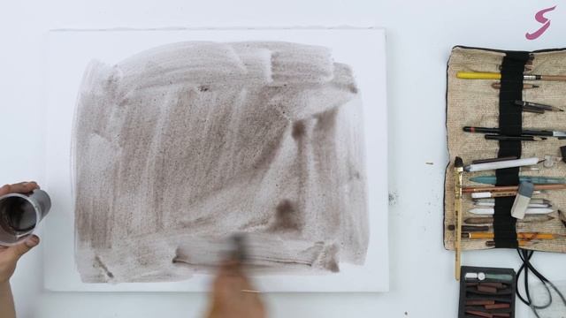 Виды бумаги для графики. Самостоятельное тонирование бумаги. смотреть онлайн