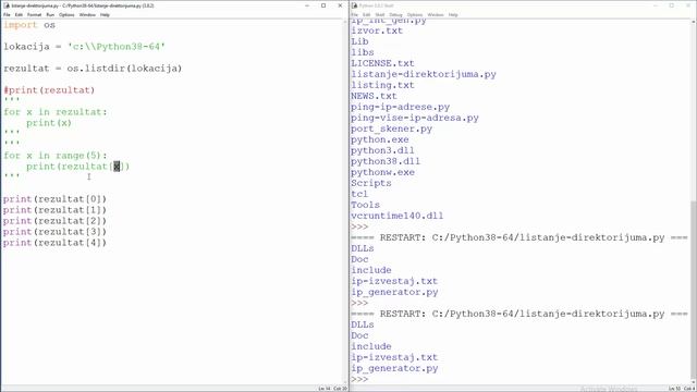 Listing Direktorijuma - os.listdir() - Python Programiranje смотреть онлайн