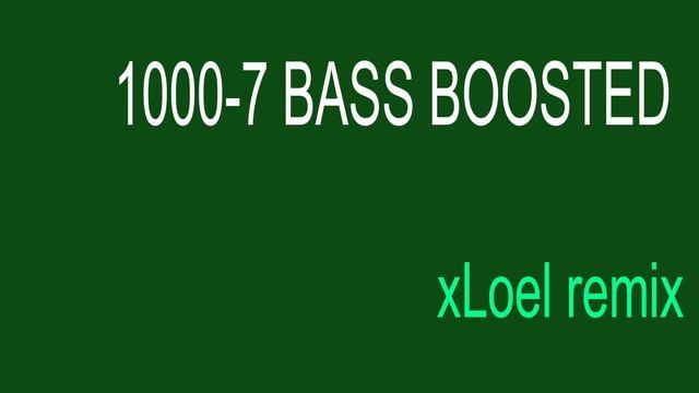 shadowraze 1000-7 bass boosted смотреть онлайн