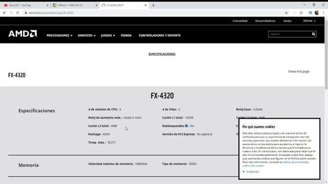 Asrock n68 vs3 fx que procesadores soporta? смотреть онлайн