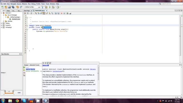 BeginnersJava.com -- Java- Lesson 1- Simple I/O смотреть онлайн