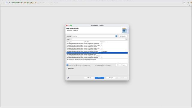 02 Maven Creating the first project смотреть онлайн