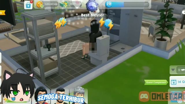 SIMS MOBILE MOD MONEY GAJELAS смотреть онлайн